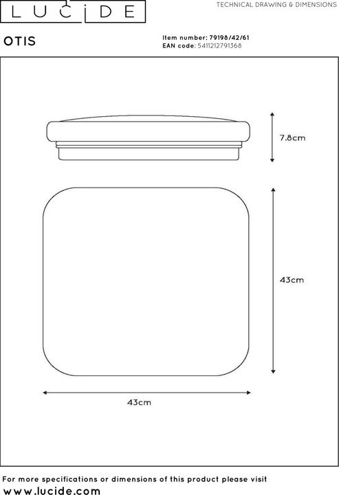 Produktbild Lucide Otis (4490 lm)