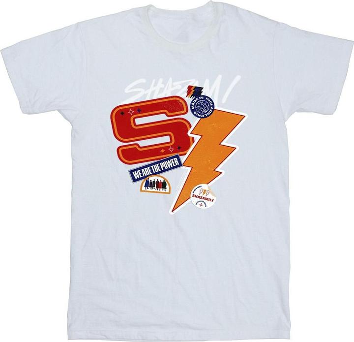 Image du produit - T-shirt SHAZAM FURY OF THE GODS STICKER SPAM - Homme (4XL)