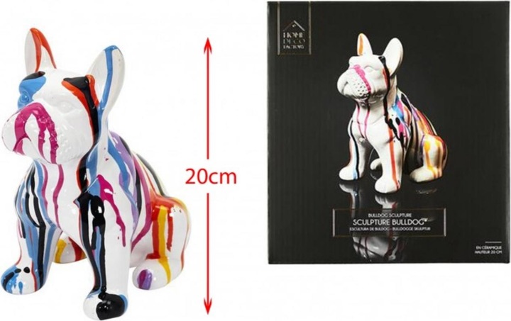 Produktbild Home Deco Factory Bulldogge (12 x 19 x 20 cm)