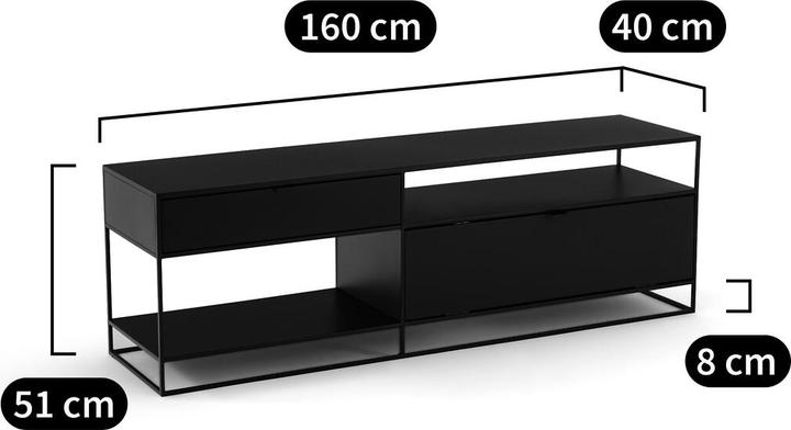Produktbild La Redoute Interieurs Hiba (160 x 40 x 51 cm)