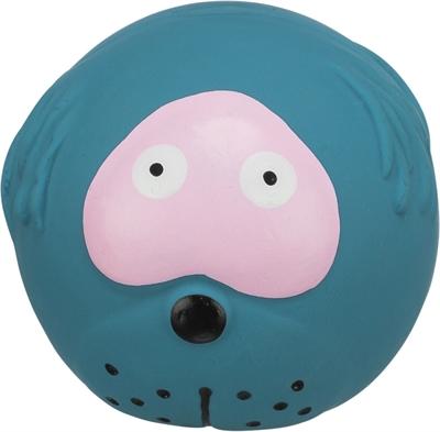 Produktbild Trixie Latex Faces D=6cm mit Quietscher (Ballspielzeug Hund)