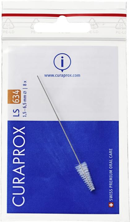 Actual product image Curaprox LS 634 Brush fine 8 pcs (8 x, 6.50 mm)