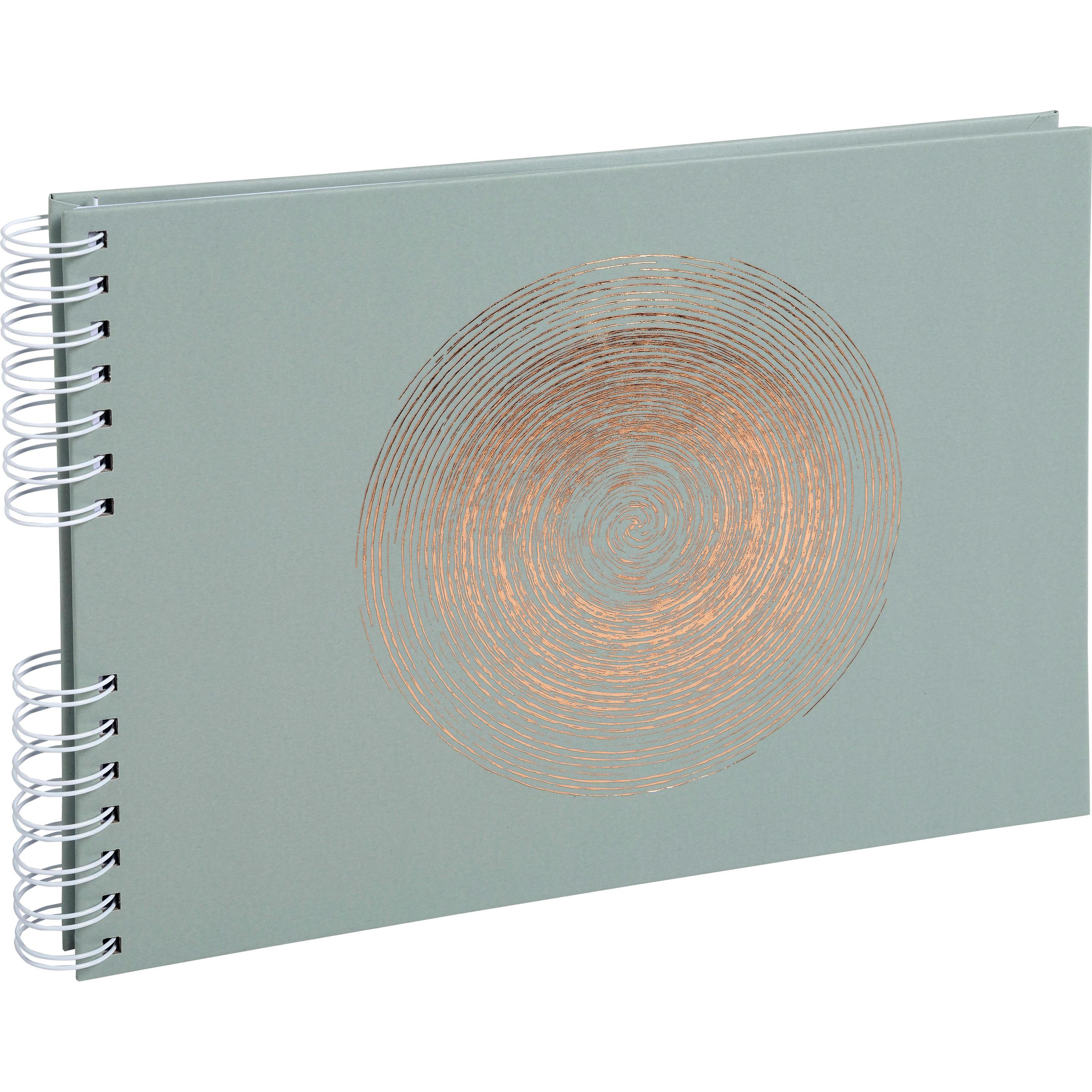 Exacompta, Fotoalbum, Foto-Spiralalbum Ellipse, 320 x 220 mm, grn (10 x 15 cm)