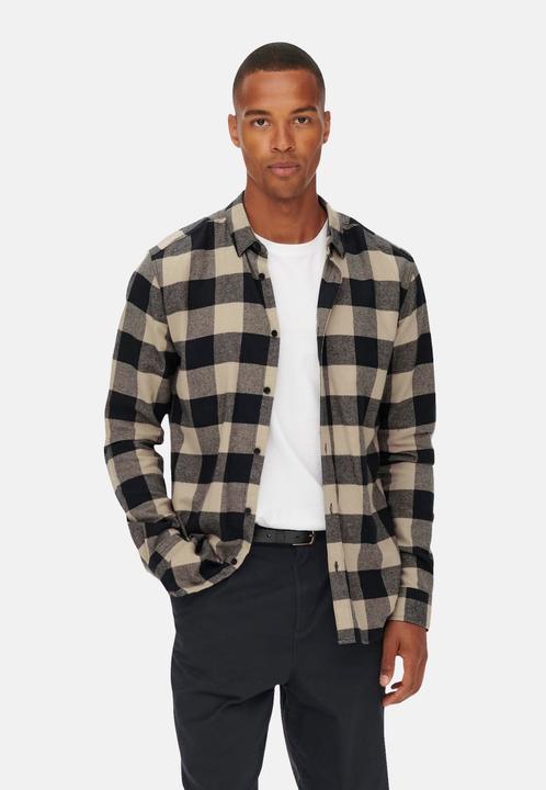 Produktbild Only & Sons Kariertes Langarmhemd (XXL)