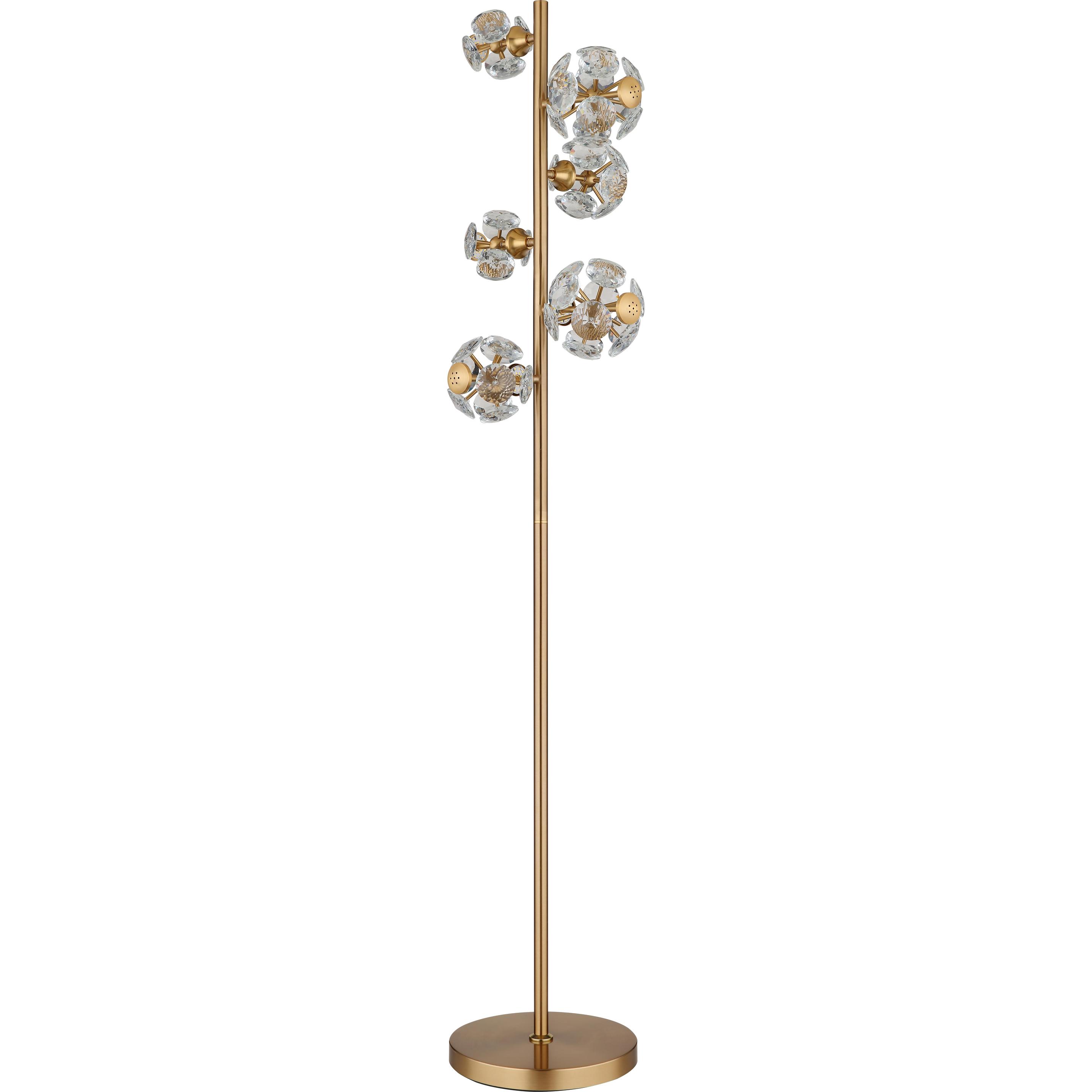 Globo Goud Vloerlamp, Virina