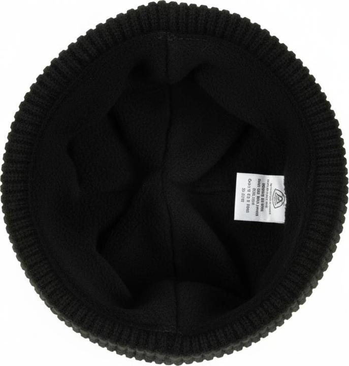 Actual product image Maxte Herren Wintermütze – Schwarz, mit Merinowolle Korins