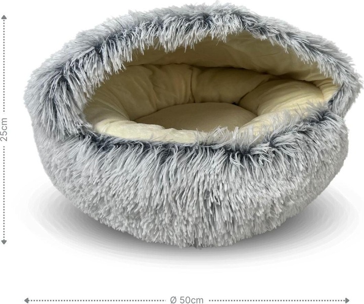Hermex Katzenbett Katzennest Katzensofa Katzenliege Katzenhöhle Katzenhaus (Gatto)