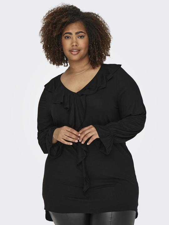 Produktbild Only Normal geschnitten V-Ausschnitt Elastische Bündchen Top Top (S)
