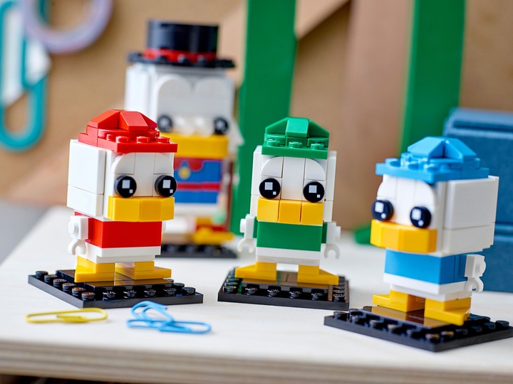 Produktbild LEGO BrickHeadz End-Of-Live Set Dagobert Duck, Tick, Trick und Track - 40477 NEU! Teile 340x (40477)