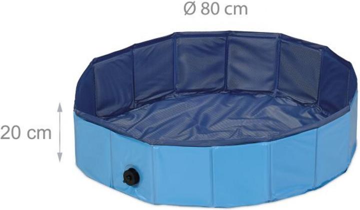 Immagine prodotto Relaxdays Piscina per cani (Piscina per cani)
