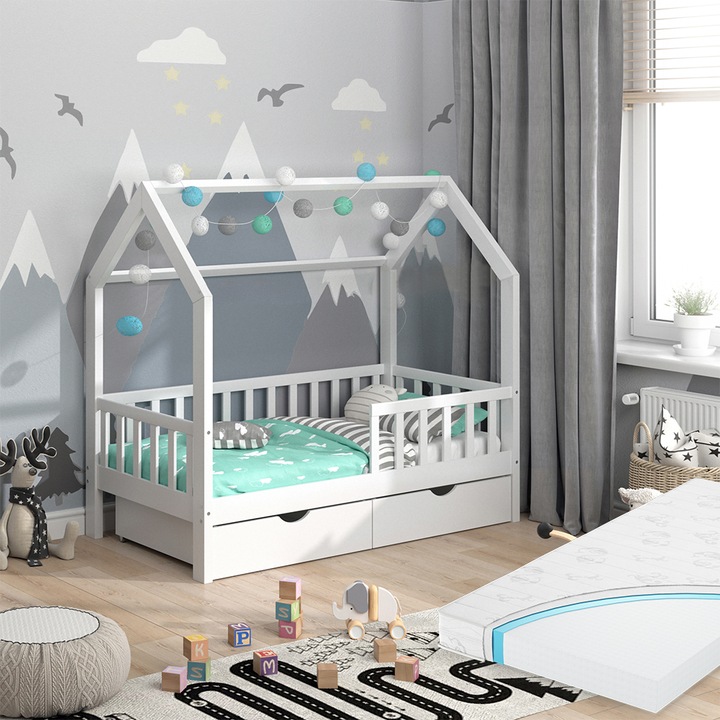 Produktbild VitaliSpa Hausbett Wiki (80 x 160 cm)