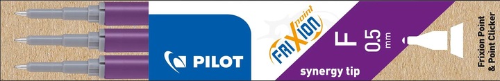 Produktbild Pilot FriXion Refill Point Set Set à 3 (Ersatzmine, Violett, 0.25 mm)
