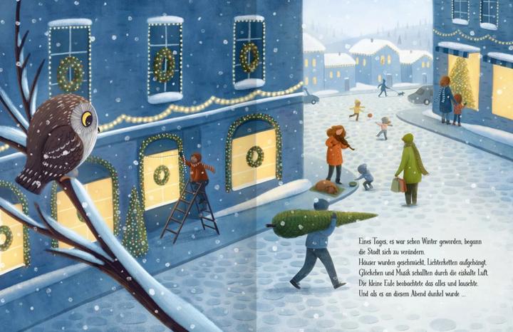 Produktbild Die kleine Weihnachtseule (Deutsch, Ellen Kalish, Gideon Sterer, 2022)