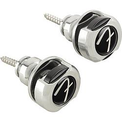 Fender Infinity Strap Locks, Chrome, Zubehör Instrumente, Silber