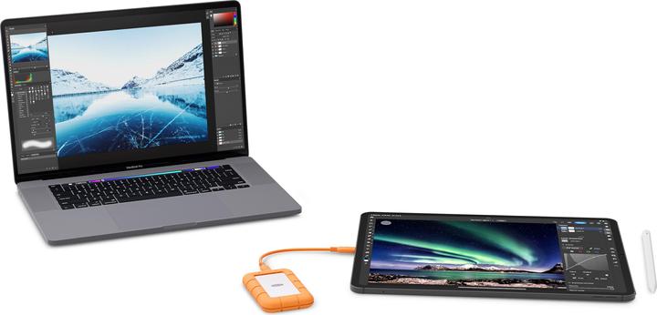 Actual product image LaCie Rugged Mini SSD (2 TB)
