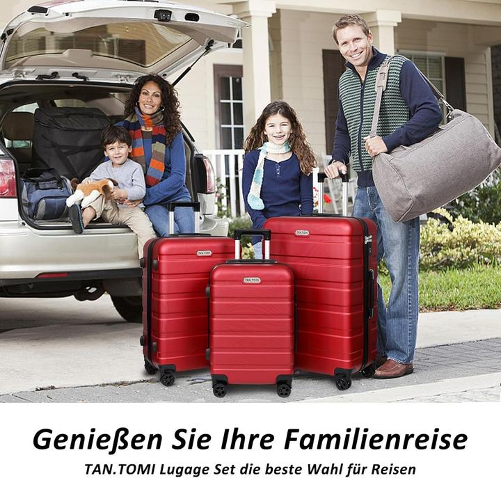 Image du produit Tan.Tomi Set de 3 valises rigides (95 l)
