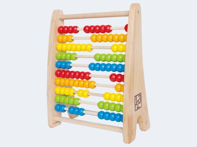 Actual product image Hape Abakus (German)