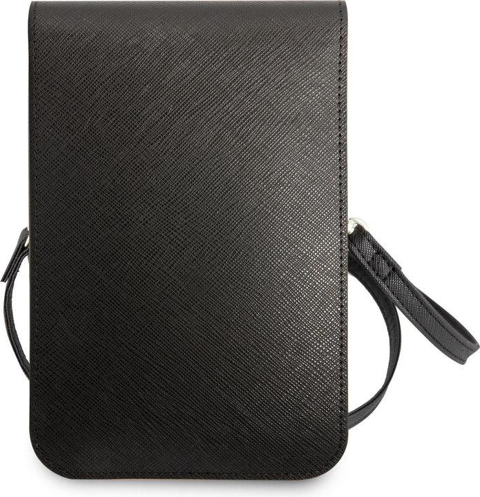 Actual product image Guess Torebka GUWBSATMBK czarny/black Saffiano Triangle