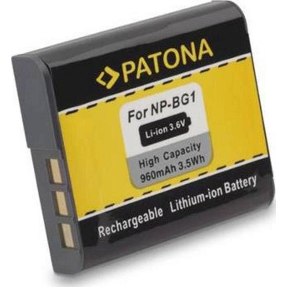 Thumbnail - Patona Sony NP-BG1 Akku (Akku), Kamera Stromversorgung, Schwarz
