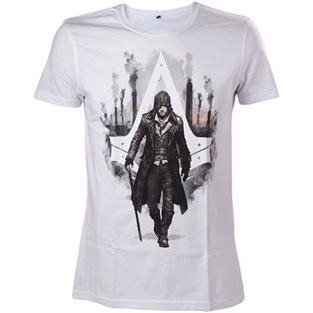HEO, Unisex, Shirt, Assassin's Creed: Syndicate T-Shirt Jacob Frye, Weiss, (L)