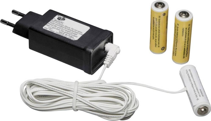 Konstsmide Netzadapter für Batterieartikel (3 m)