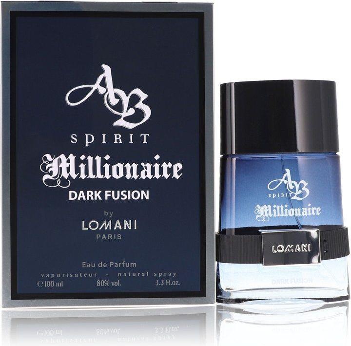 Actual product image Lomani Spirit Millionaire Dark Fusion by Eau de Parfum Spray 100 ml (Eau de parfum, 100 ml)