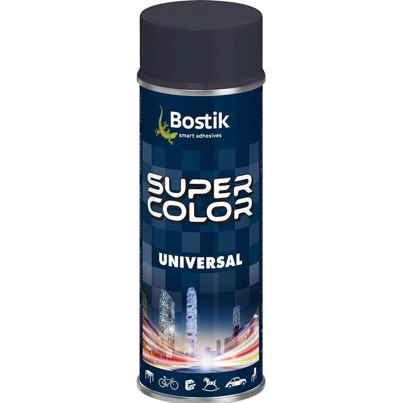 Bostik, Colore + Vernice per fai da te, VERNICE AERZ SC ANTHRAC R7016 400ML (400 ml)