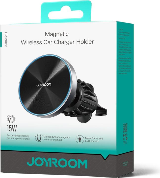 Produktbild Joyroom Magnetic Wireless Car Charger Holder