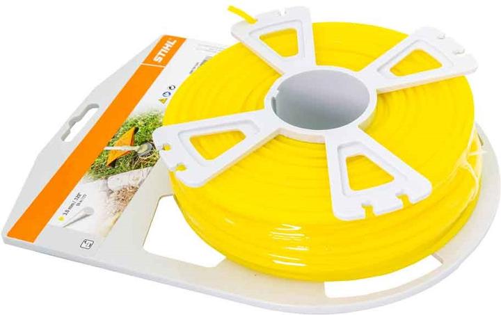 Immagine prodotto Stihl 9302344 Filo per falciatura rotondo 3,0 mm x 53m, giallo (Pioniere delle erbacce, Lenza per tagliabordi + rocchetto di lenza)