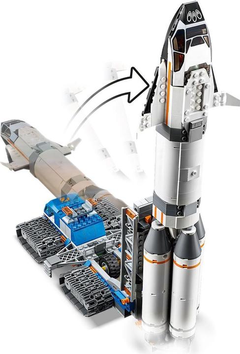 Produktbild LEGO Raketenmontage und Transport (60229, LEGO City)