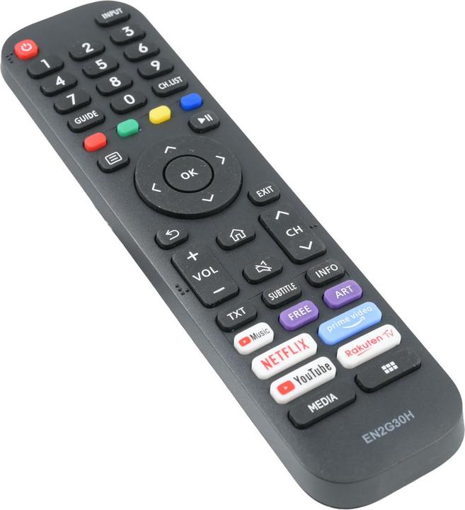Produktbild Azurano Fernbedienung kompatibel mit HISENSE EN2G30H, T269780, VIDAA (Gerätespezifische Fernbedienung, Infrarot)