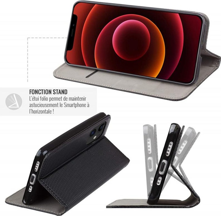 Produktbild OEM Smart Magnet Hülle für Google Pixel 8 schwarz (Google Pixel 8)