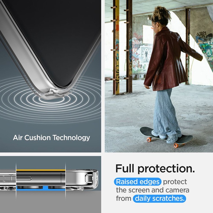 Productafbeelding Spigen Vloeibaar Kristal Sam S24 S921 Kristalhelder ACS07343 (Samsung Galaxy S24)