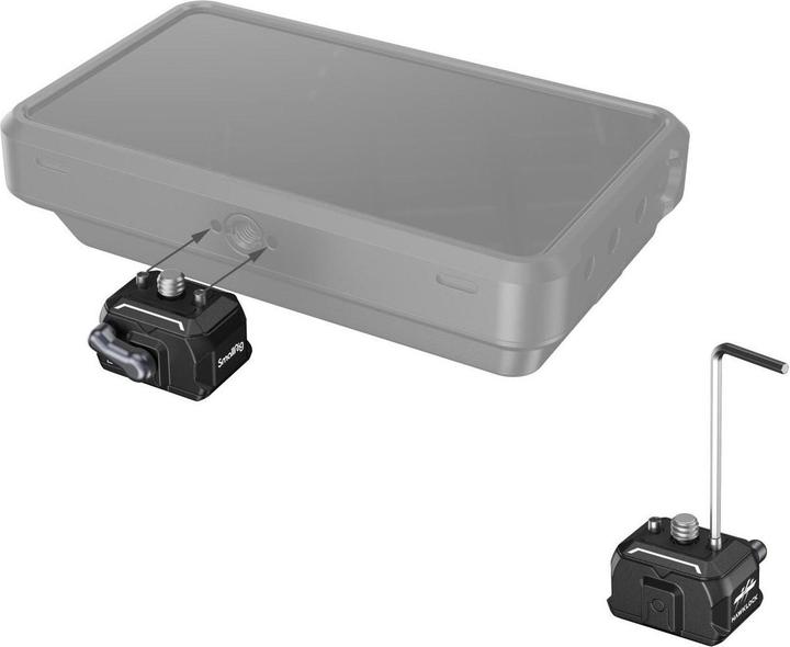 Produktbild SmallRig Drop-in HawkLock Universal mini Quick Release Plate and Clamp 3513C