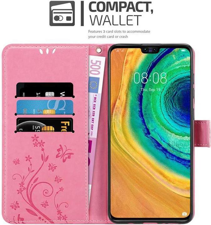 Image du produit Cadorabo Couverture du livre de fleurs (Mate 30)