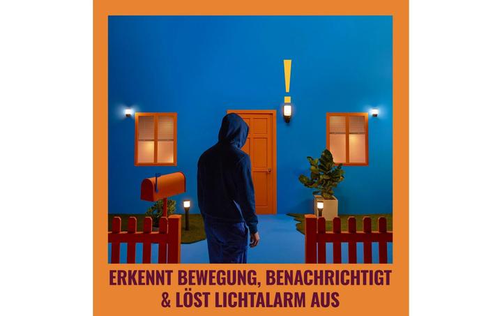 Actual product image WiZ Outdoor wall light with camera (1920 x 1080 Pixels)