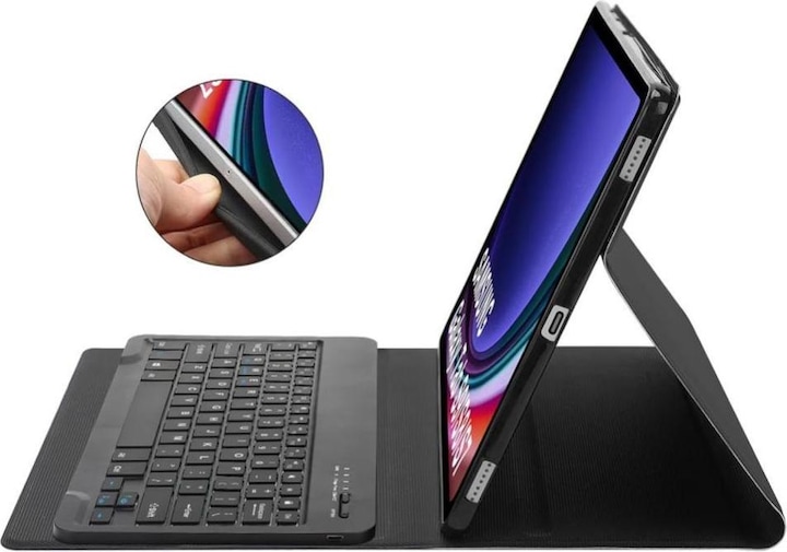 Produktbild Tech-Protect SC Pen + Keyboard (Eng. Int., Galaxy Tab S9 FE+)