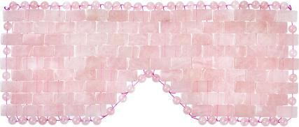 Actual product image PranaHaus Rose quartz eye mask