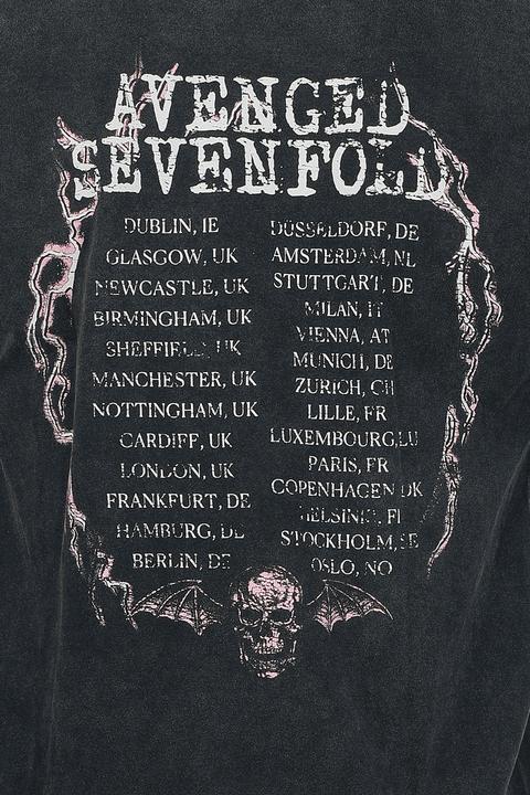 Produktbild Avenged Sevenfold Skeleton Tour (M)