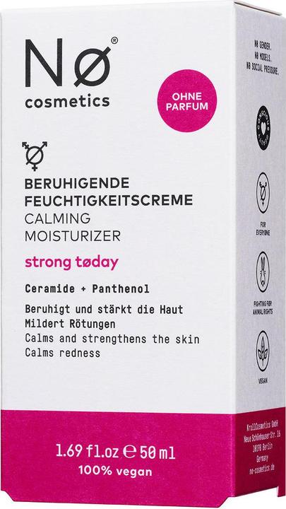 Produktbild Nø Cosmetics Beruhigende Feuchtigkeitscreme (50 ml, 24h Creme)