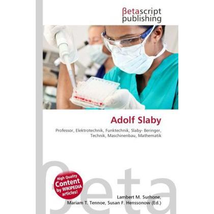 Adolf Slaby, Fachbücher