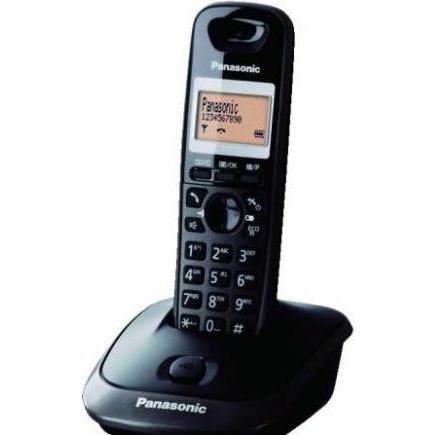 Panasonic Kx-tg2511hgt schwarz, Telefon, Schwarz