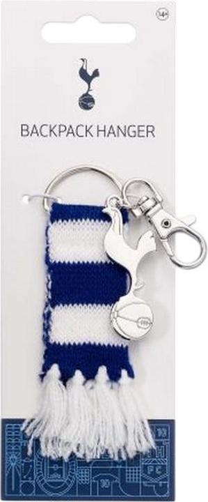 Actual product image Tottenham Hotspur FC Stripe Crest Keyring
