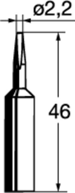 Produktbild Kurtz Ersa Soldering tip ERSADUR lead free 2.2mm (Lötspitze)
