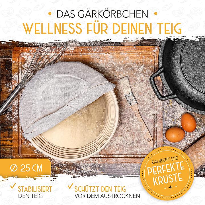 Produktbild Krustenzauber Gusseisen Brot Topf