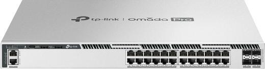Produktbild TP-Link Omada Pro S6500-24G4XF, Managed, L3, Gigabit Ethernet (10/100/1000), Rack-Einbau, 1U (24 Ports)