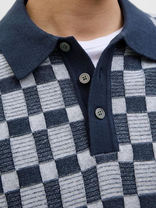 Produktbild Jack & Jones Jprkalvin Knit Polo Ss Styd Ss25 (XXL)