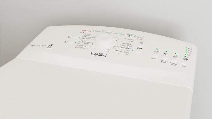 Image du produit Whirlpool TDLR 6240L EU/N (6 kg, Vers le haut, Prise UE)