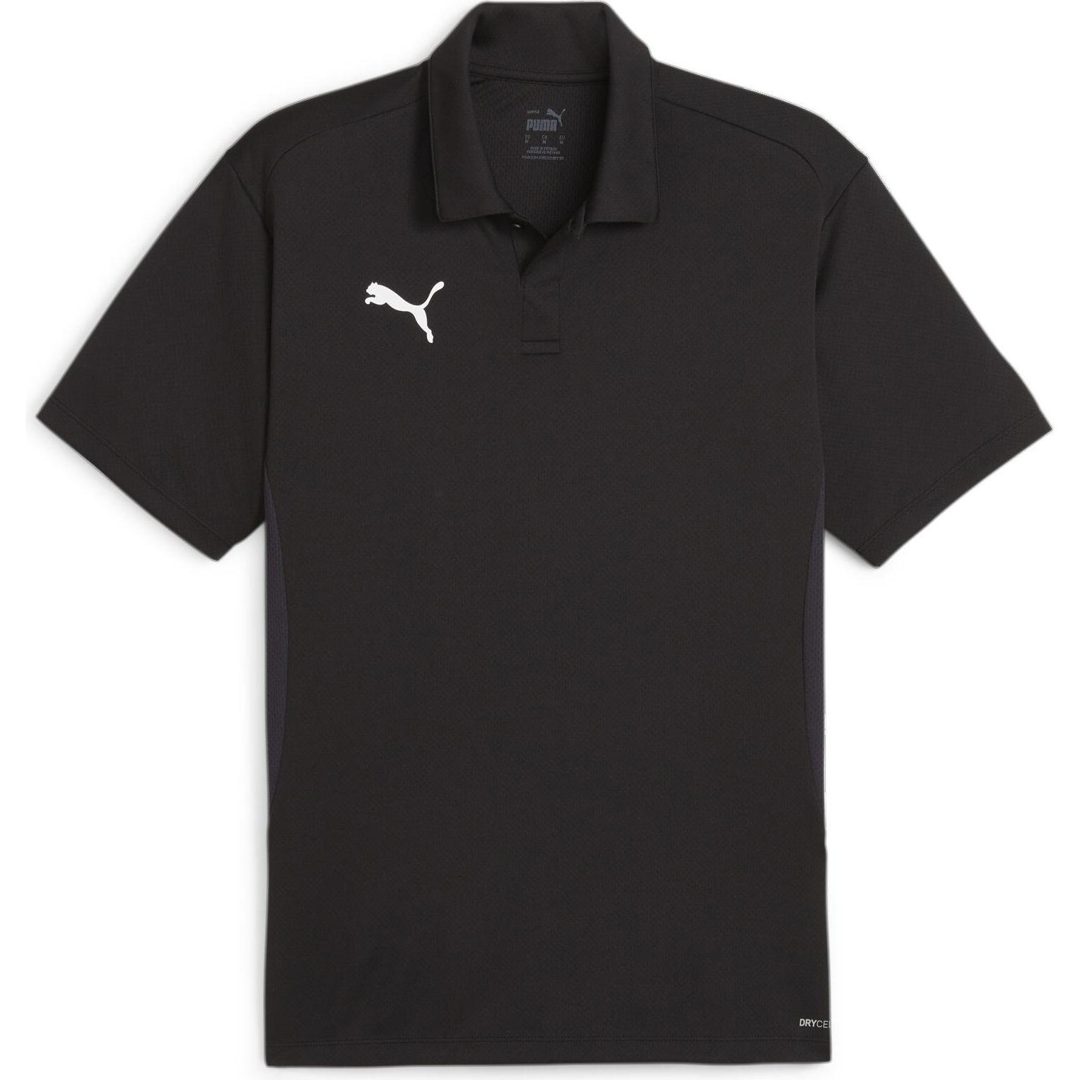 Puma, Herren, Sportshirt, teamGOAL Polo (3XL), Schwarz, 3XL