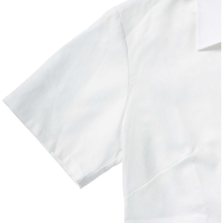 Image du produit Russell Collection Easy Care Blouse Oxford manches courtes (L)